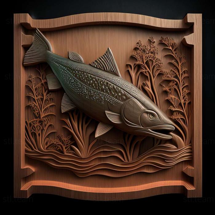 3D модель Oncorhynchus galae (STL)